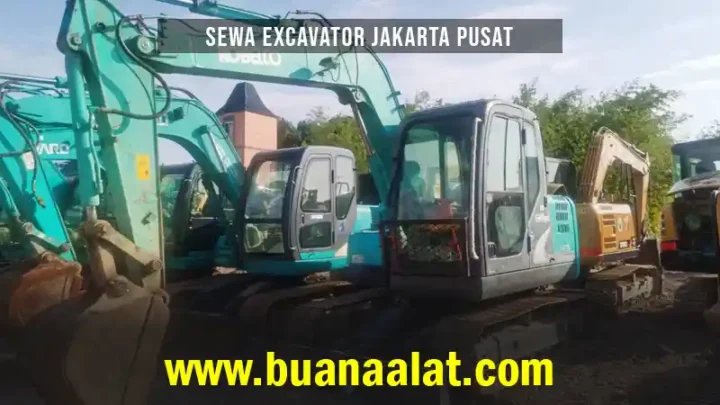 Sewa Excavator Jakarta Pusat